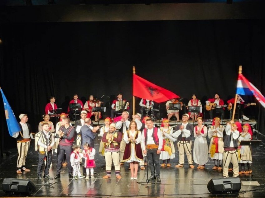 Ditët e kulturës shqiptare, koncert në Teatrin e qytetit të Karllovacit