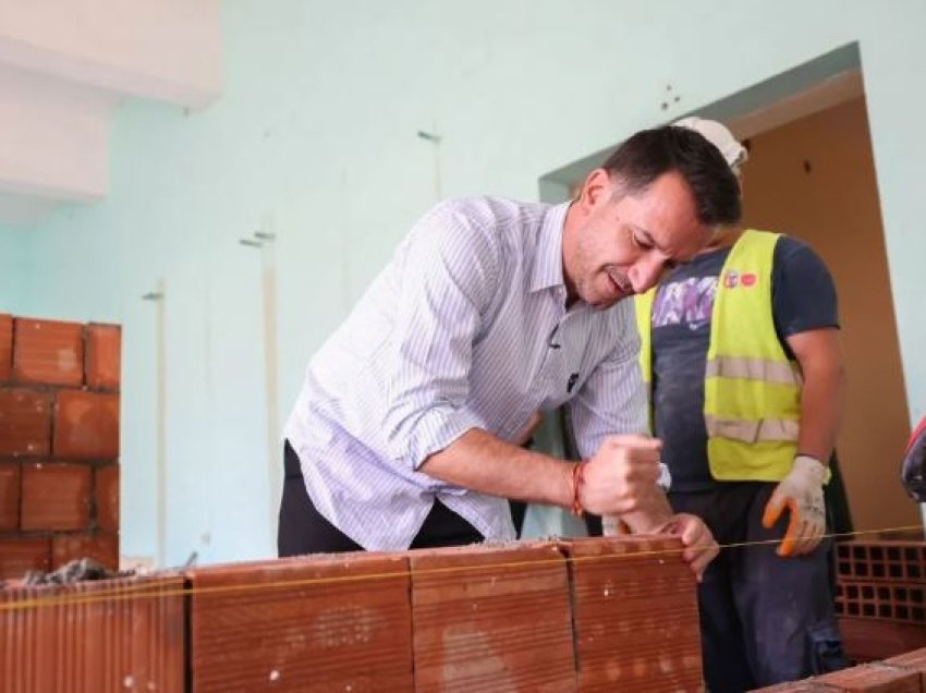 Rikonstruktohet shkolla 9-vjeçare “Avni Rustemi”, Veliaj: Do ndërtohet më e fortë dhe me kushte më të mira për 680 nxënës