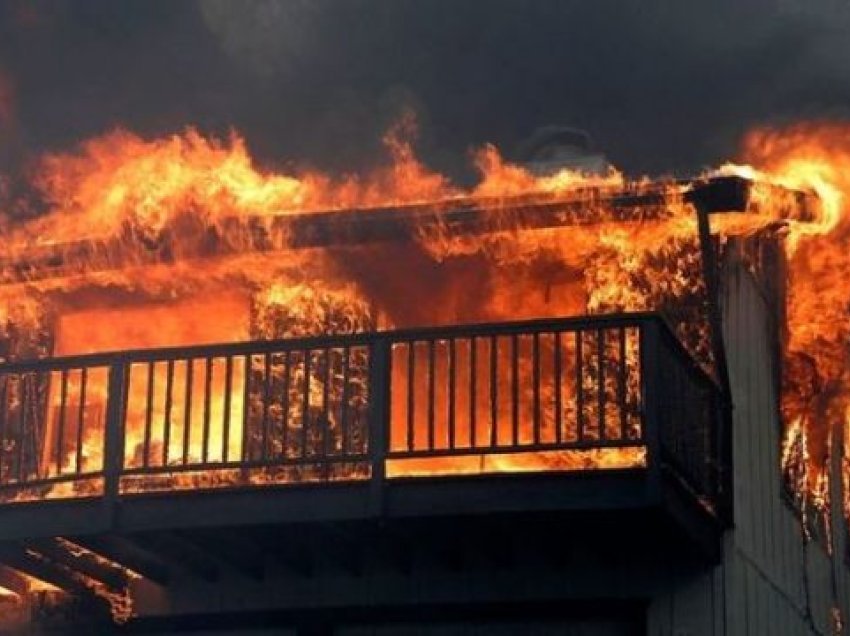 Zjarri kaplon një shtëpi në Ferizaj, shuhet nga zjarrfikësit