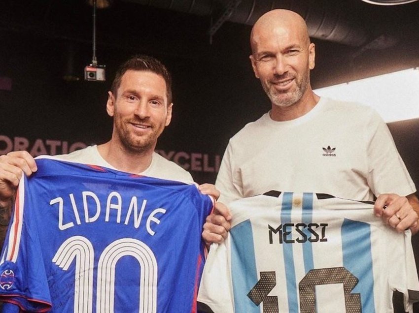 Biseda Messi - Zidane: Të admiroj, pata fatin të luaja me ty!