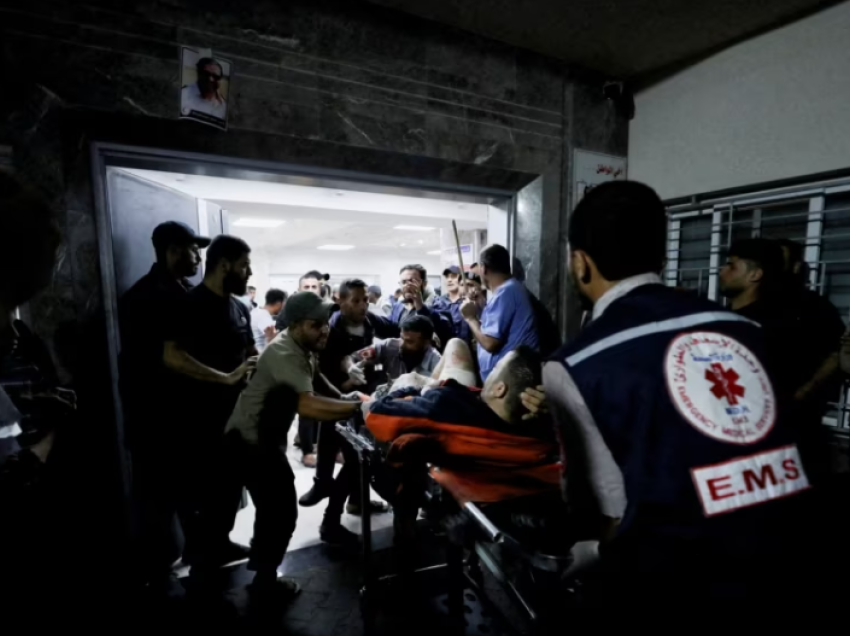 Kryqi i Kuq alarmon për situatën e rëndë në spitalet në veri të Gazës