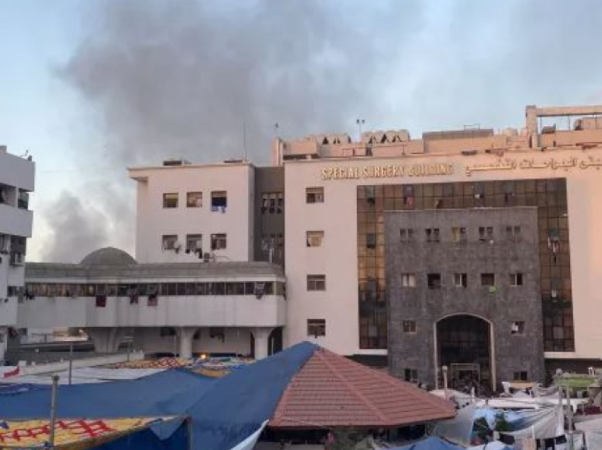 Ushtria izraelite mohon pretendimet se ka rrethuar spitalin më të madh të Gazës