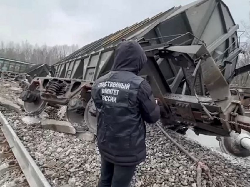 Rusia hap hetimin për terrorizëm pasi treni i mallrave doli nga shinat