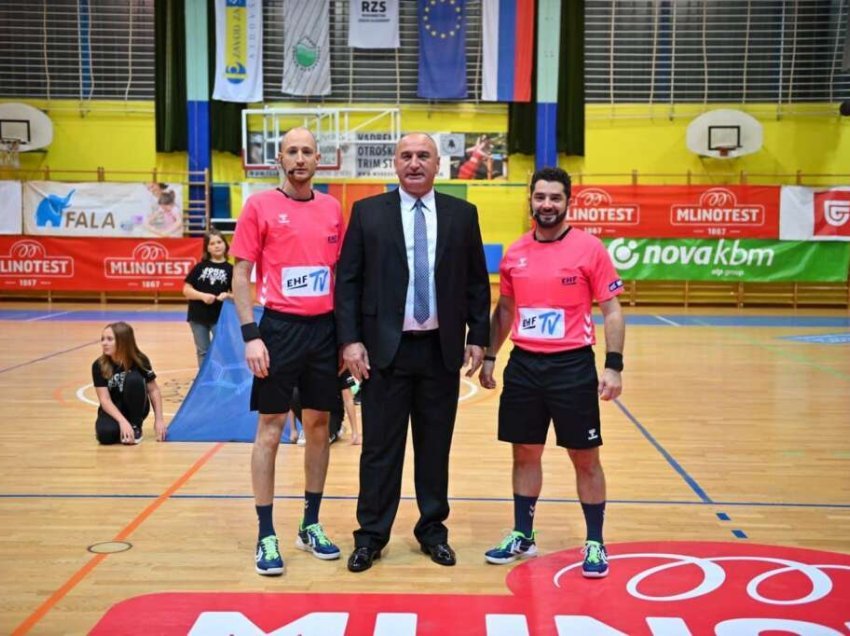 Eshref Beqiri, delegat i EHF-së në dy ndeshje evropiane