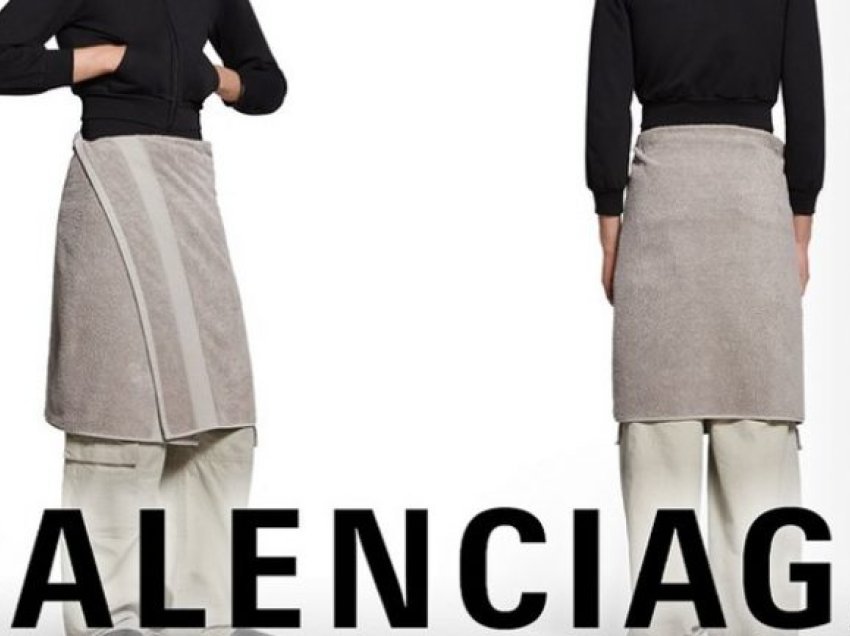 ‘Çmendet’ shtëpia e modës, Balenciaga nxjerr në shitje fundin-peshqir, kushton mbi 900 dollarë