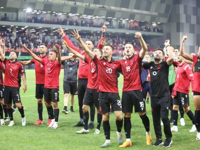 Sondazhi në faqen e UEFA-s, e padiskutueshme fitorja dhe kualifikimi i Shqipërisë në transfertën moldave