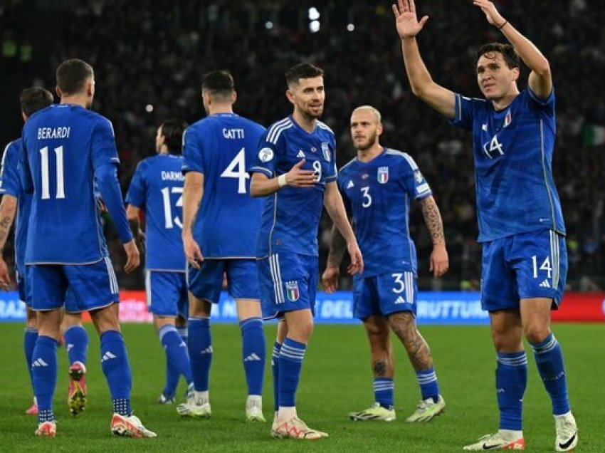Italia shpreson ende për kualifikim