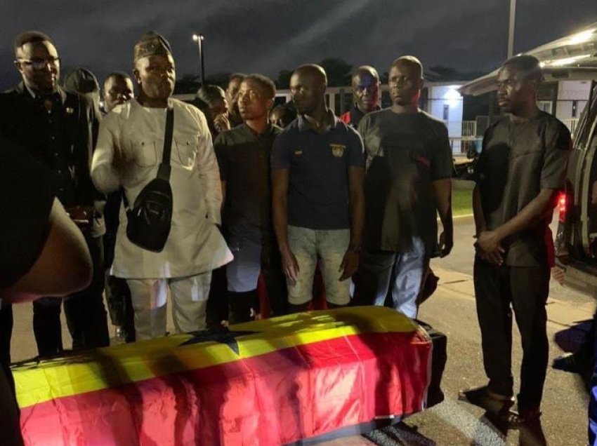 Trupi i pa jetë i sulmuesit të ndjerë të Egnatias, mbërrin në Ganë