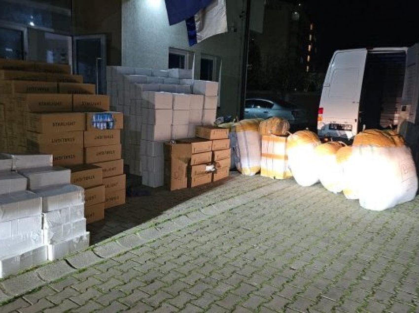 Policia konfiskon mallra të kontrabanduara në dy raste të ndara, vlera e tyre mbi 25 mijë euro