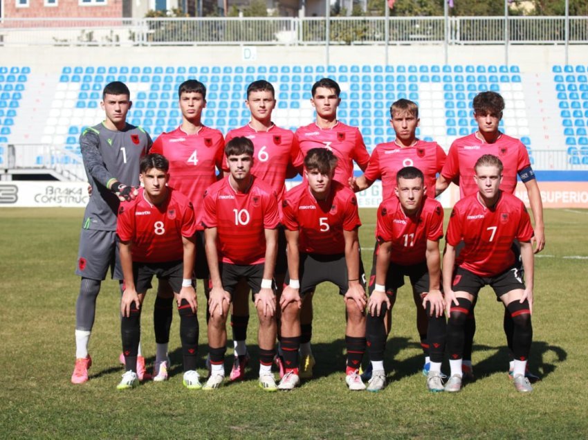 Shqipëria U-17 arrin fitore prestigji ndaj Malit të Zi