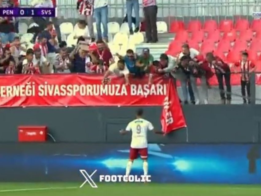 Sulmuesi shqiptar gjen golin e parë me skuadrën e re