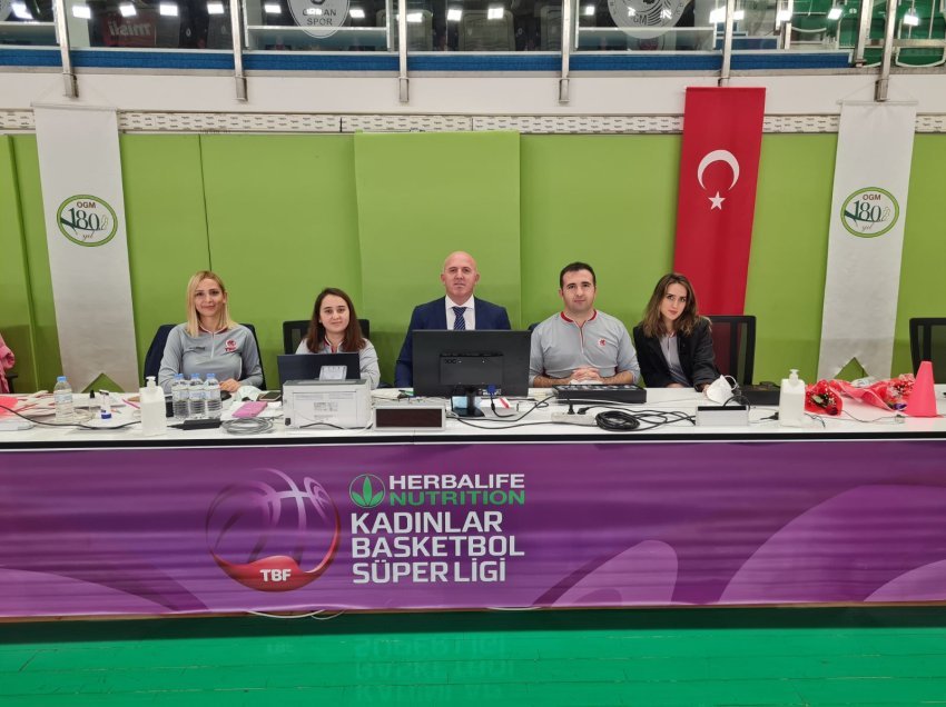 Kurshumlija vëzhgues, Mumini gjyqtar në FIBA Europe Cup Women