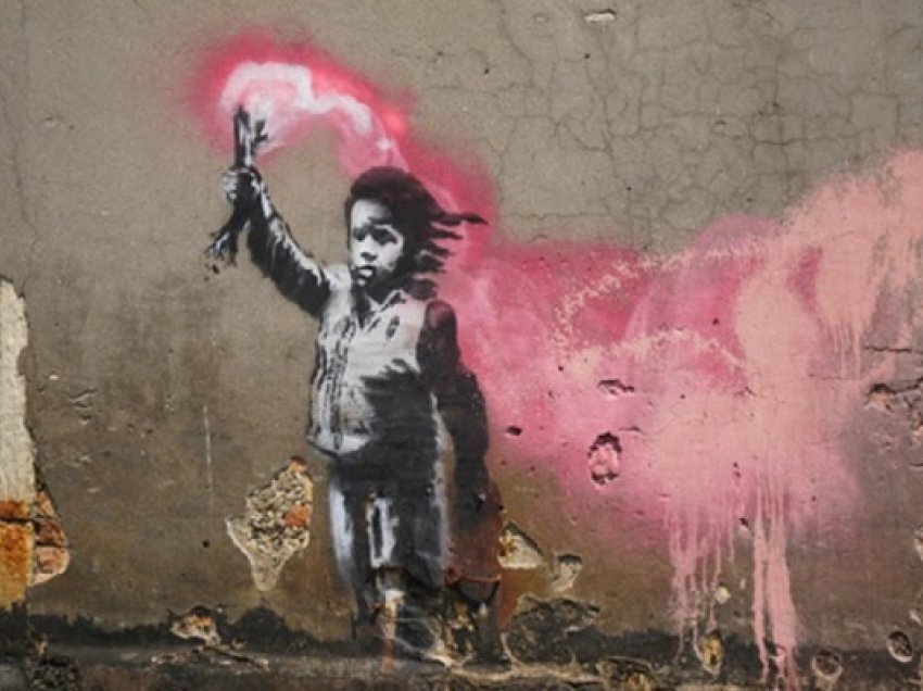 ​Murali i Banksy në Venecia do të restaurohet
