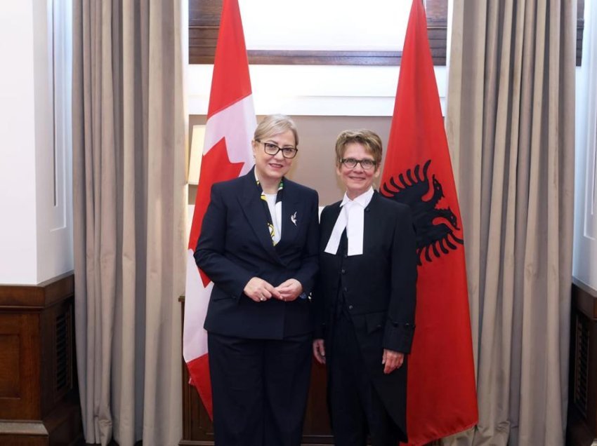 Nikolla takon Kryetaren e Senatit të Kanadasë Gagné: Aleanca strategjike Shqipëri-Kanada për mbrojtjen e paqes, kontribut për demokracinë