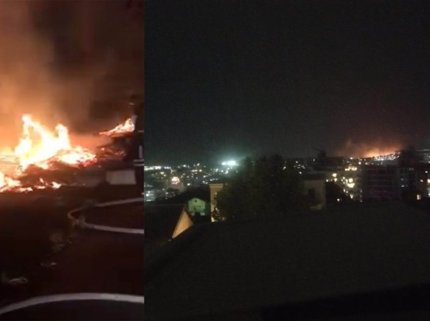 Ndizen hamulloret në disa zona në Prishtinë, përhapen zjarret