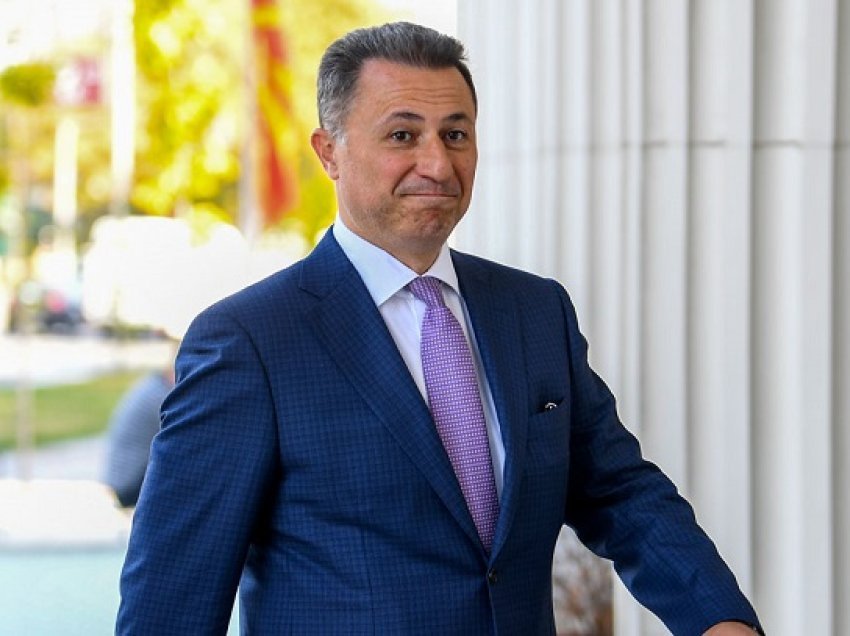 Reagon Gruevski: Ndryshimet në Kodin Penal kanë rol të vogël në përndjekjen time