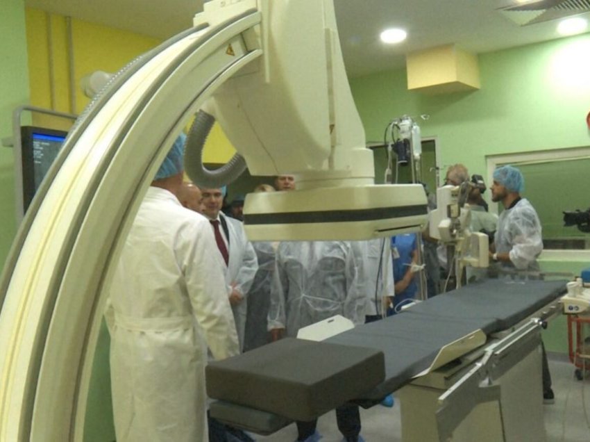Lëshohen në përdorim tre salla të reja për kardiologji dhe radiologji ndërhyrëse në spitalin 