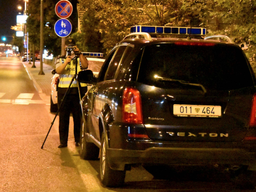 Gjobiten 271 shoferë për tejkalim të shpejtësisë në Maqedoni