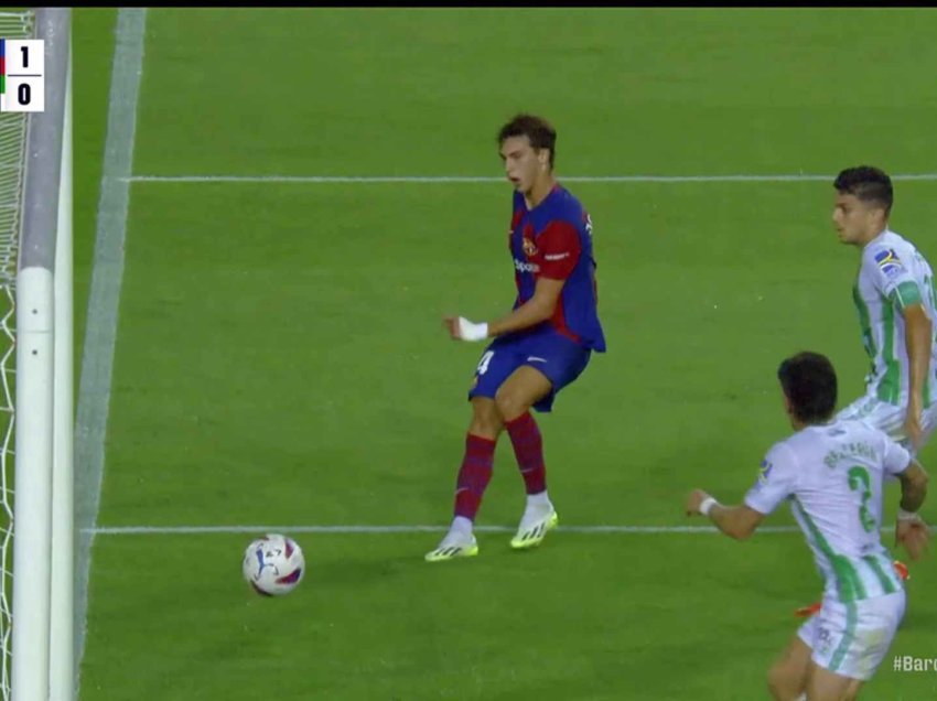 Joao Felix debuton me gol te Barcelona, shënon edhe Lewa