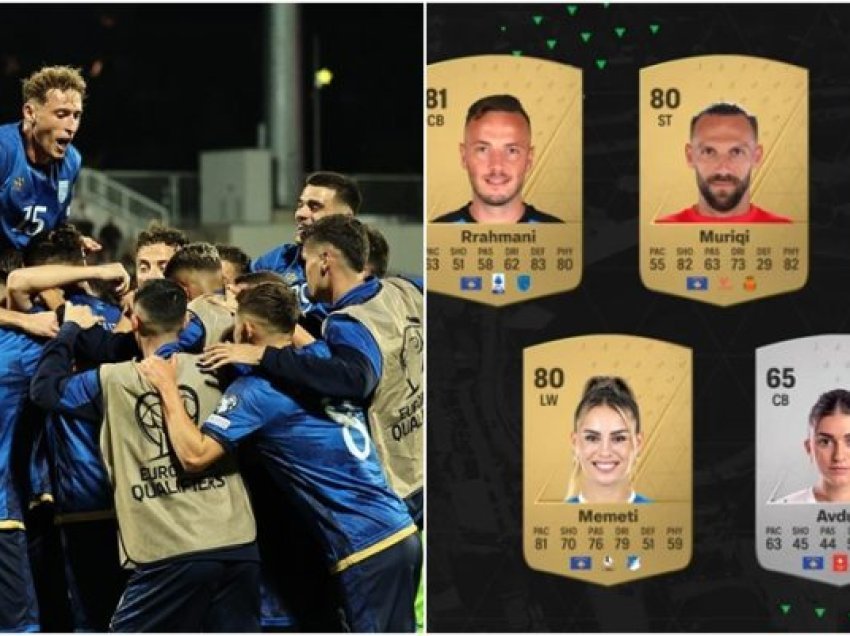 Vlerësimet për futbollistët e Kosovës nga loja EA Sports FIFA: Rrahmani i pari, Aro Muric më i miri për pasime