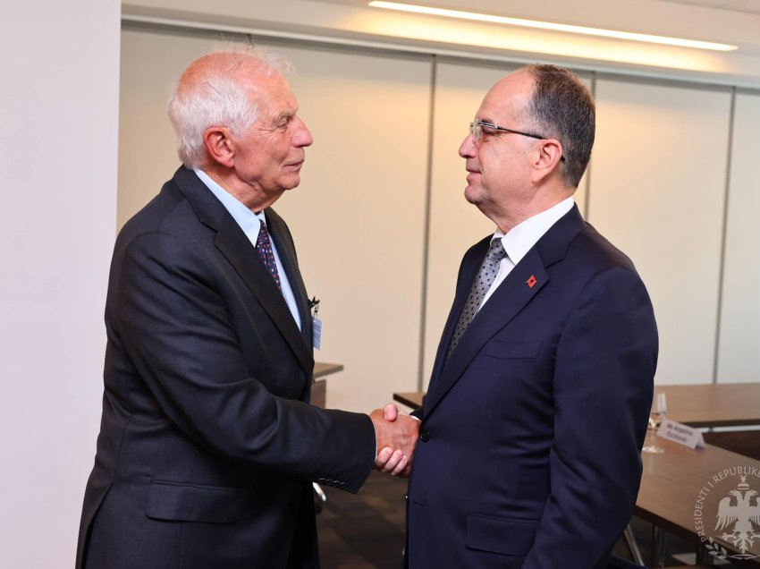 Begaj pas takimit me Borrellin: Zbatimi i marrëveshjes Kosovë-Serbi është garanci për sigurinë në rajon