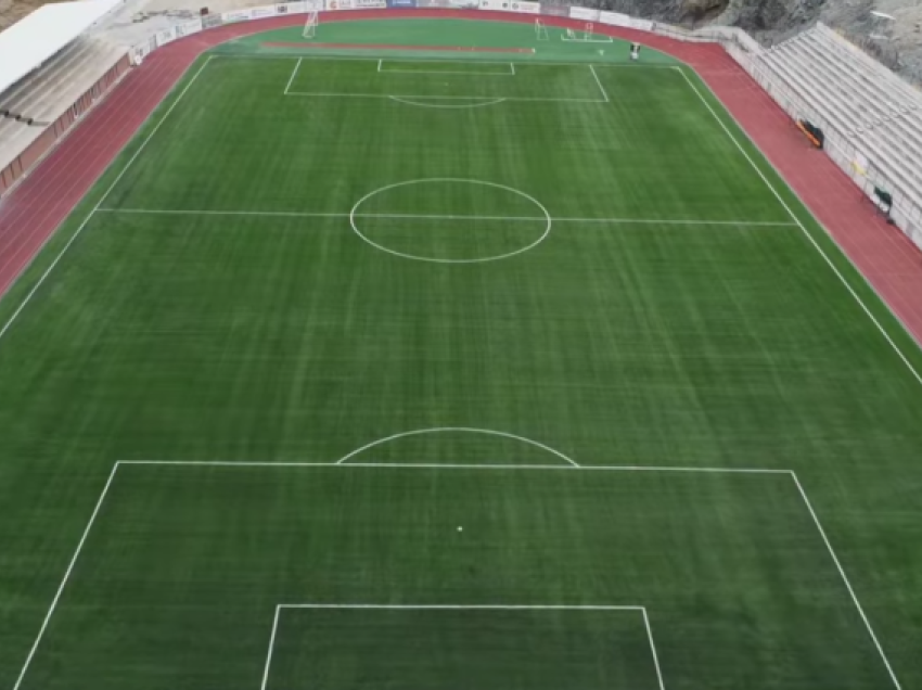 Stadiumi ‘Liman Gegaj’ në Malishevë merr pamje