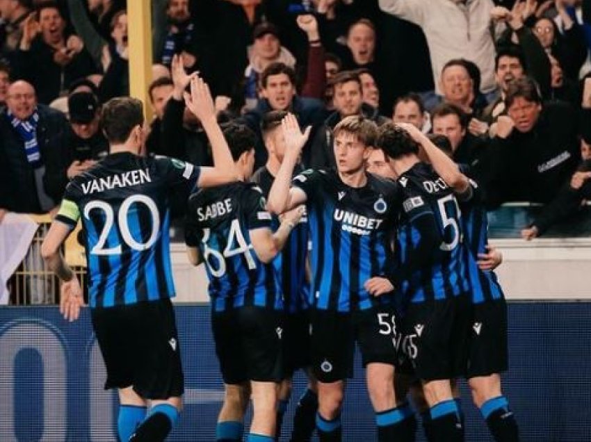 Club Brugge fiton ndaj PAOK-ut