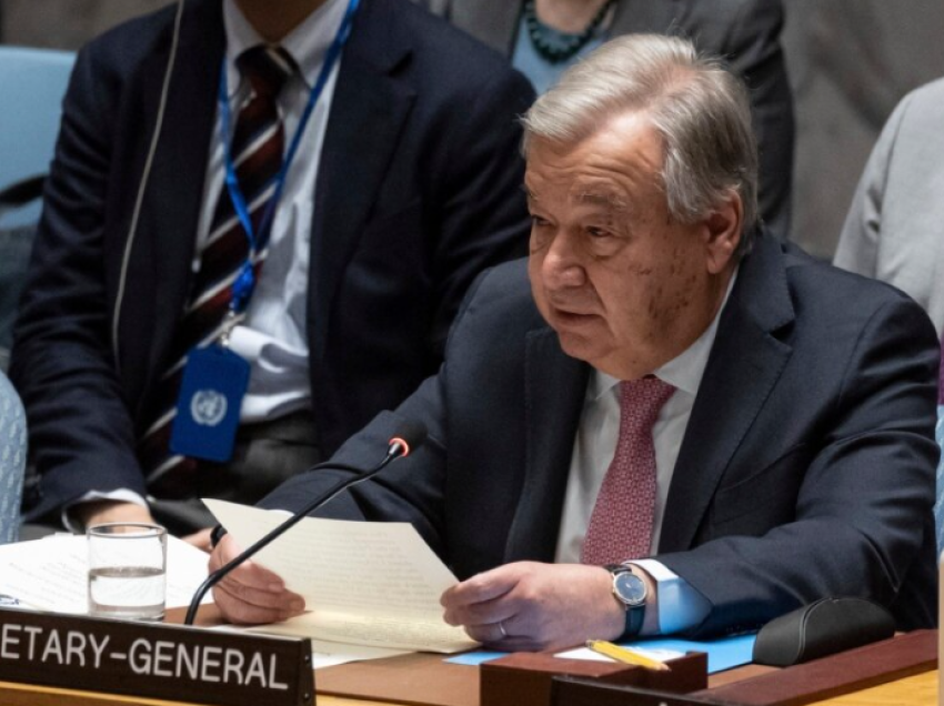 Guterres: Lindja e Mesme po përballet me rrezikun e një konflikti në shkallë të plotë