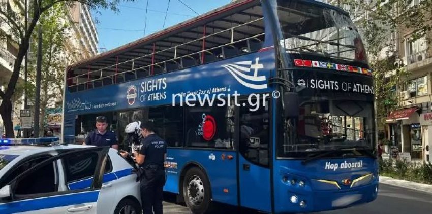 Kablloja elektrike bie mbi autobusin e turistëve, 6 të lënduar në Greqi
