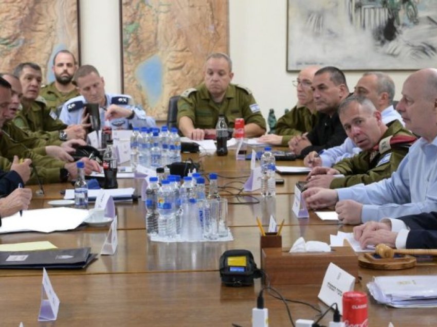 Përfundon takimi i kabinetit të luftës, zyrtari izraelit tregon se çfarë do të bëjnë momentalisht me Iranin