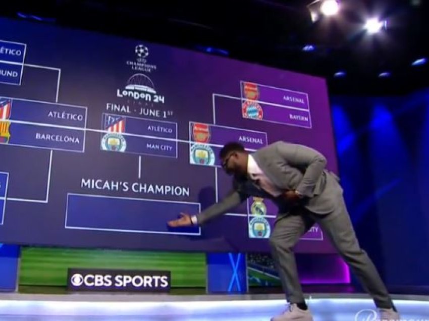 Parashikimet e Micah Richard për gjysmëfinalistët e Champions League