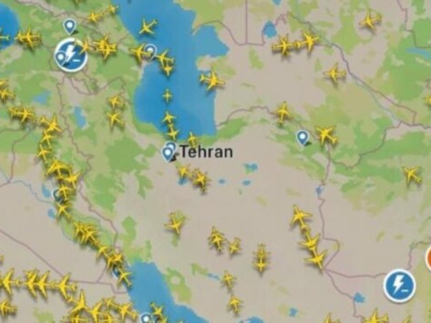 Pas sulmit izraelit, asnjë linjë ajrore perëndimore nuk fluturon mbi Iran