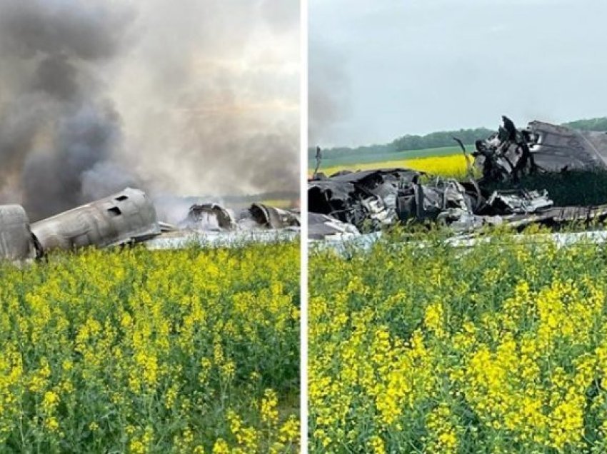Inteligjenca britanike thotë se ushtarët ukrainas kanë rrëzuar një aeroplan bombardues të ushtrisë ruse