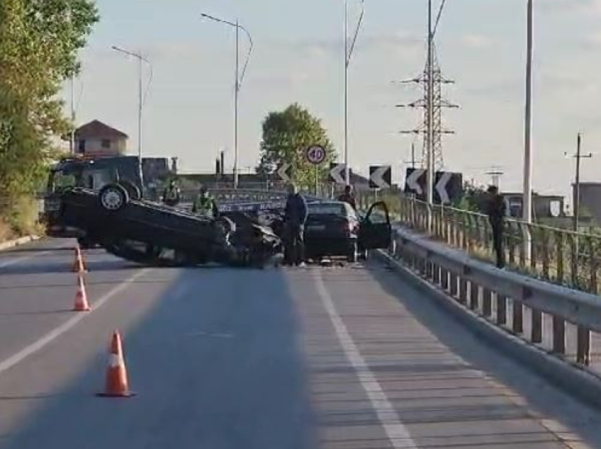Përplasen dy automjete në Pogradec, një viktimë