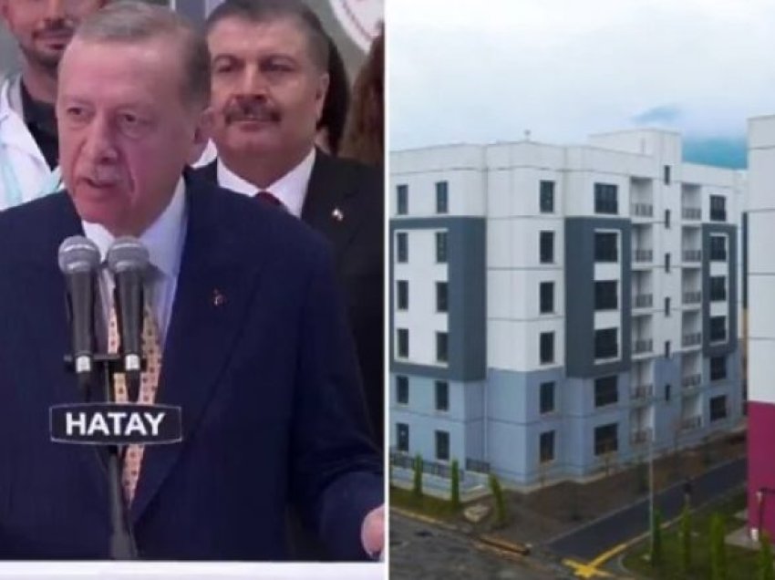 Një vit pas tërmetit, Erdogan dorëzon çelësat e 7 mijë shtëpive të reja: Ky është fillimi