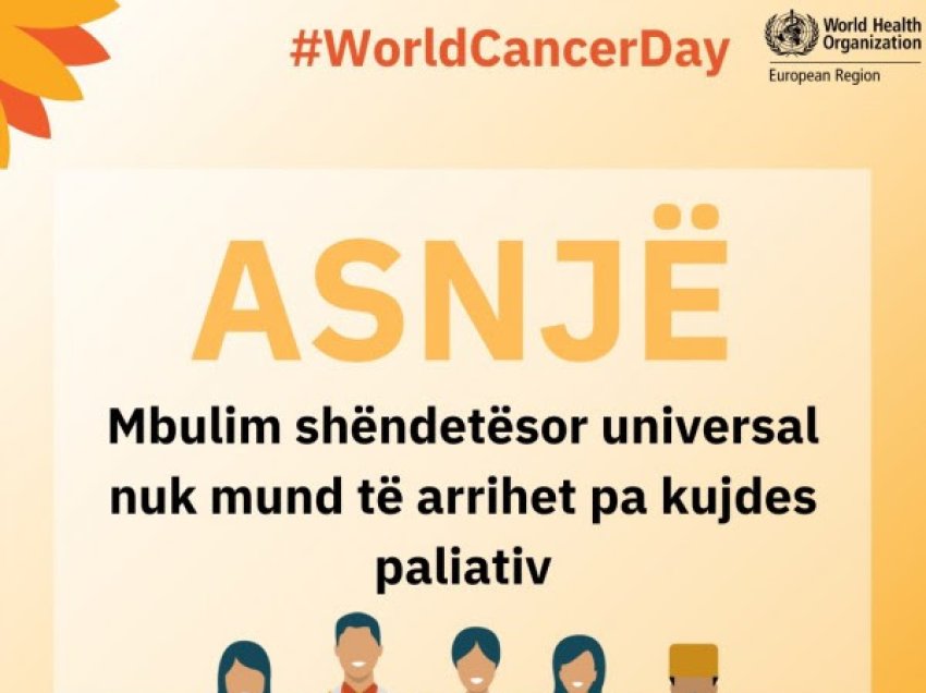 ​IKShPK në Ditën kundër Kancerit: Kujdesi paliativ të jetë komponent thelbësore për sistemet shëndetësore