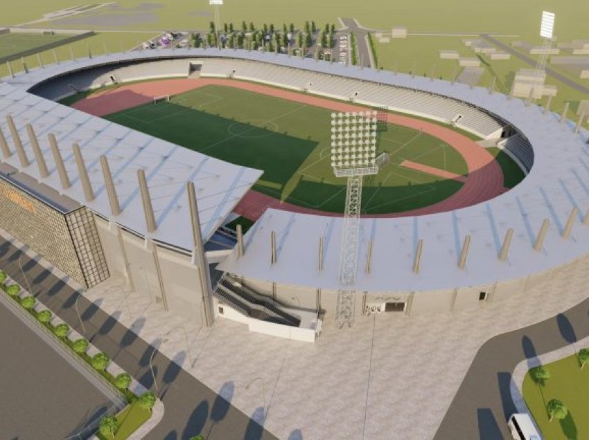Çeku: Gjithçka gati për nisjen e punimeve në stadiumin olimpik “Adem Jashari” në Mitrovicë