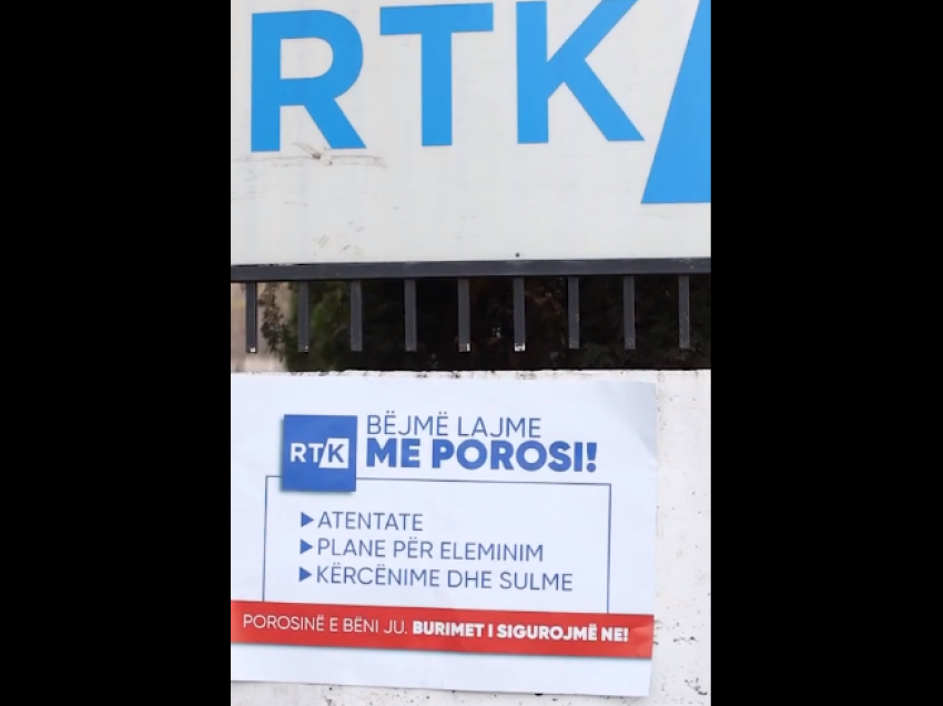 “Bëjmë lajme me porosi”, PSD-ja me aksion simbolik para objektit të RTK-së