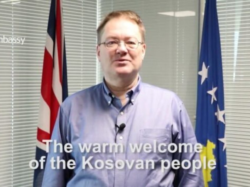 “Kosova një vend special që meriton sukses”, Ambasadori Abbott përshëndetet me qytetarët e Kosovës nëpërmjet një video