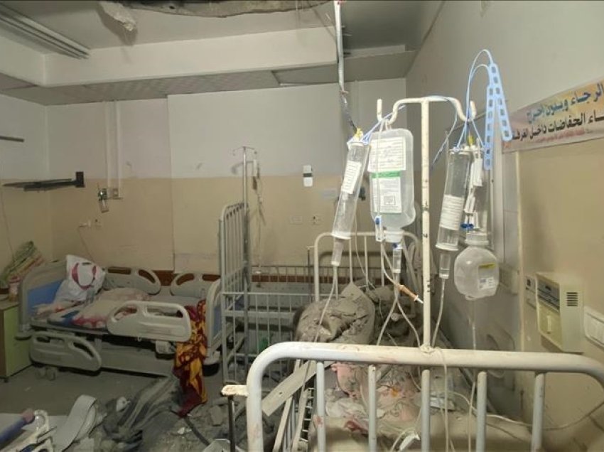 Raportohet se Izraeli bombardoi pranë spitalit al-Amal në Khan Younis