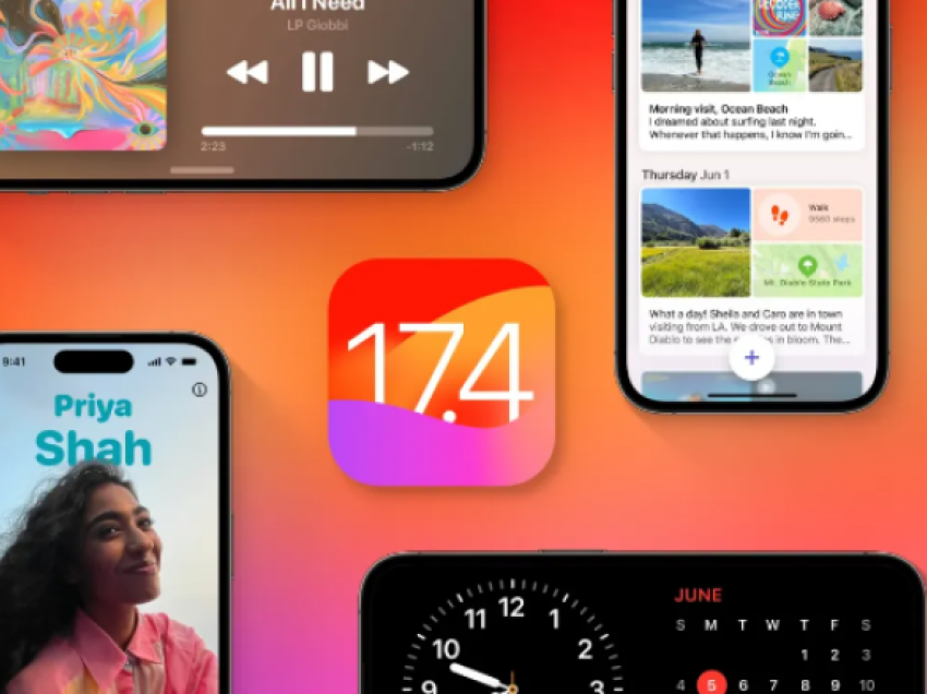 Prezantimi i sistemit të ri operativ iOS 17.4 nga Apple mund të vijë më shpejt se sa pritej