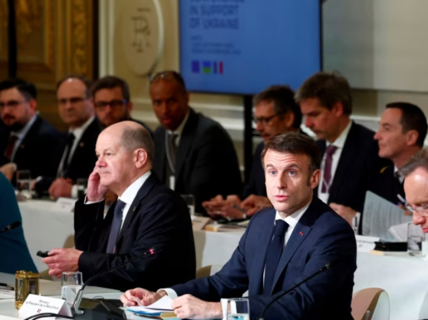 Macron udhëheqësve evropianë: Rusia “nuk duhet të fitojë”