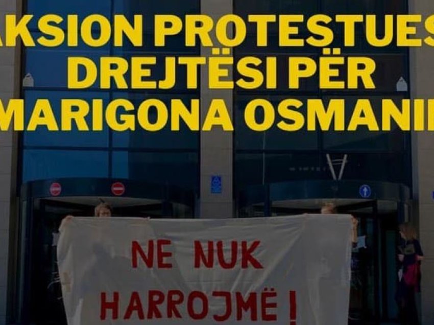 Protestë kundër vendimit të Apelit për ta kthyer në rigjykim rastin e vrasjes së Marigona Osmani