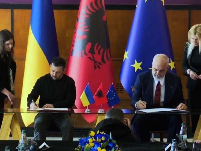 Shqipëria dhe Ukraina nënshkruajnë një marrëveshje