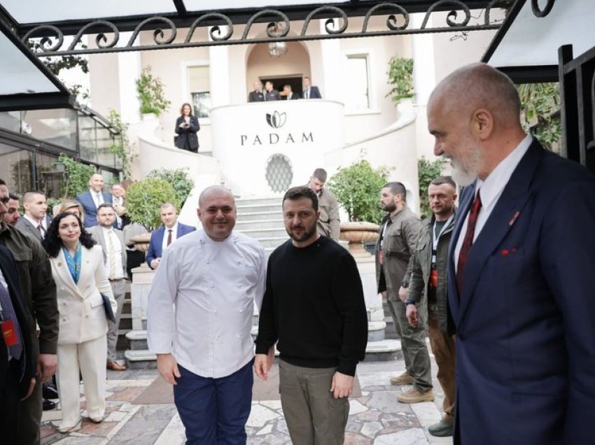 Dreka në Tiranë pas Samitit për Ukrainën, kuzhinieri zbulon çfarë i tha në fund Zelensky