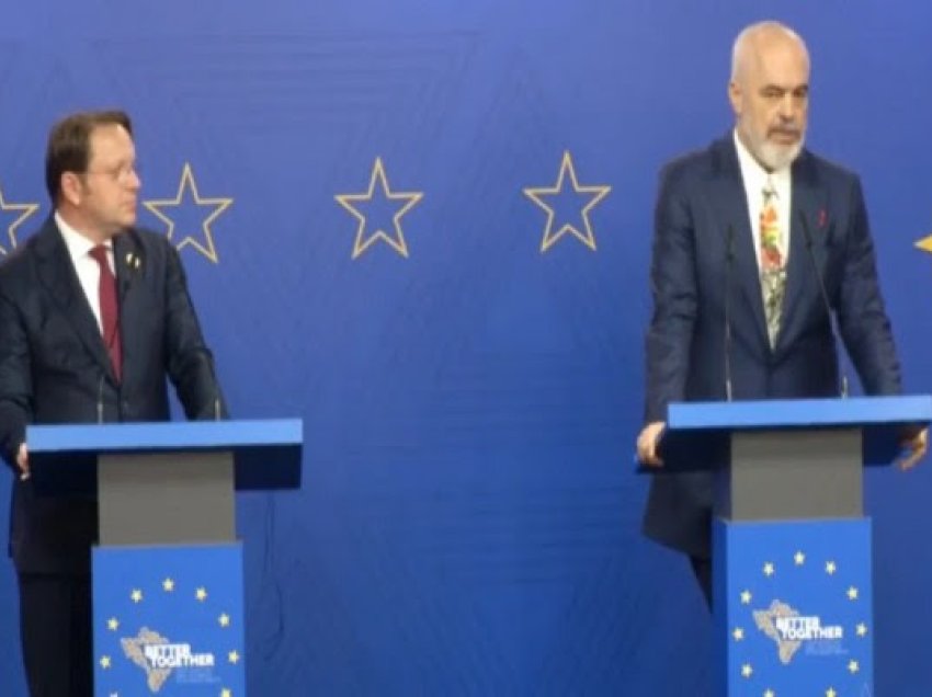 ​Samiti i Ballkanit Perëndimor me BE-në, Varhelyi: Patëm marrëveshje për katër fusha