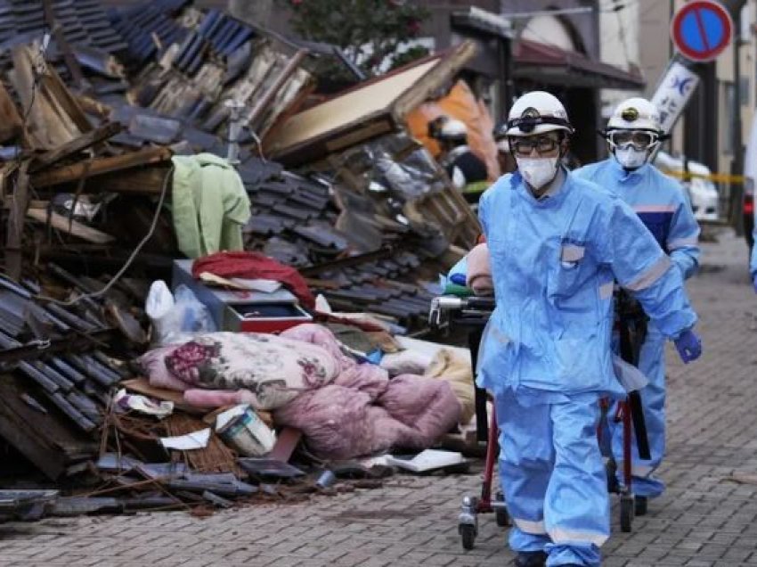 Tërmeti shkatërrimtar në Japoni, 242 të zhdukur, shuhen shpresat për të gjetur të mbijetuar nën rrënoja