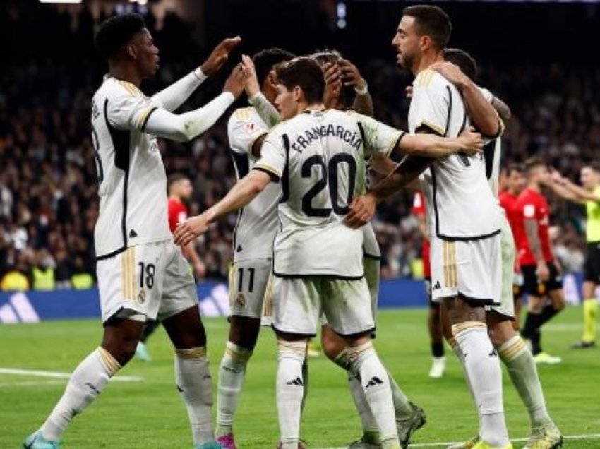 Real Madridi bën detyrën, kalon tutje në Kupën e Mbretit
