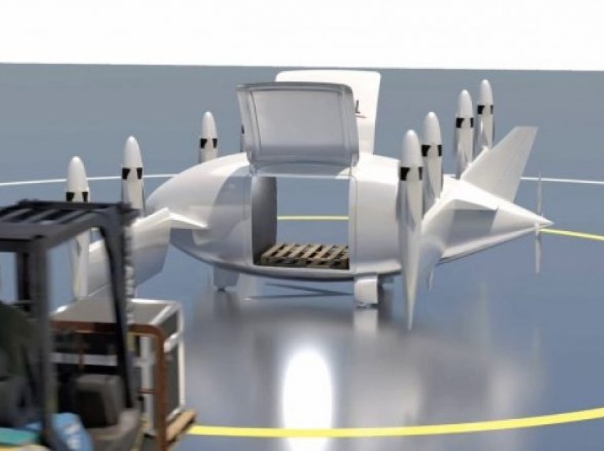 Një dron i projektuar për transportimin e paletave