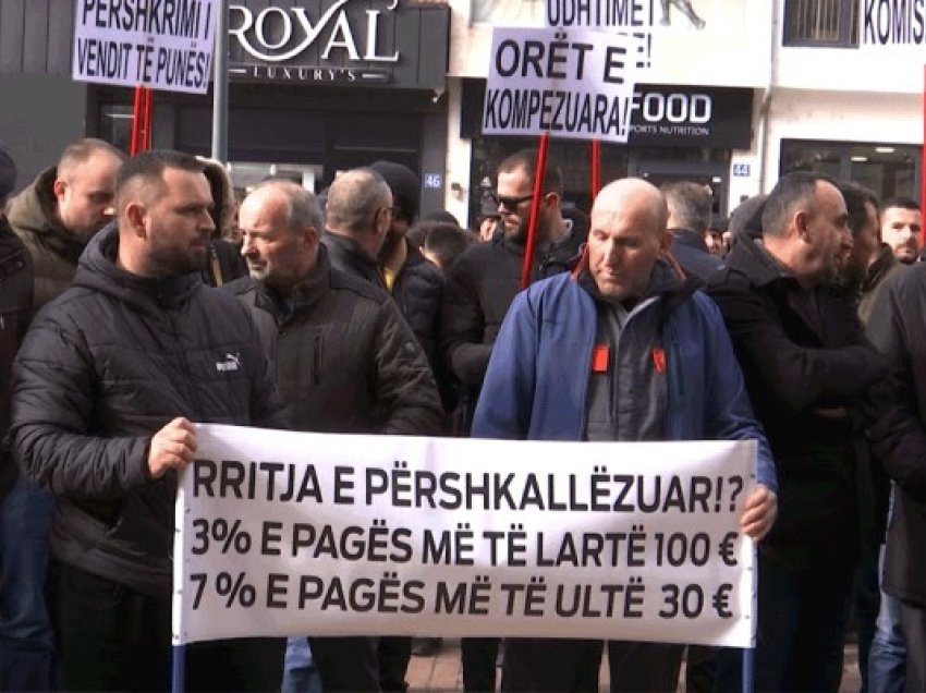 ​Protestojnë punëtorët e KOSTT-it, kërkojnë kushte më të mira të punës